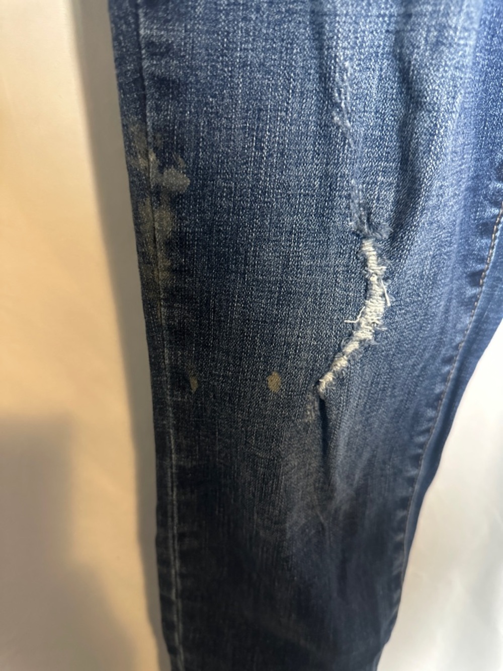 KanCan Dark Blue Distressed Skinny Jeans - Picture 3 of 11